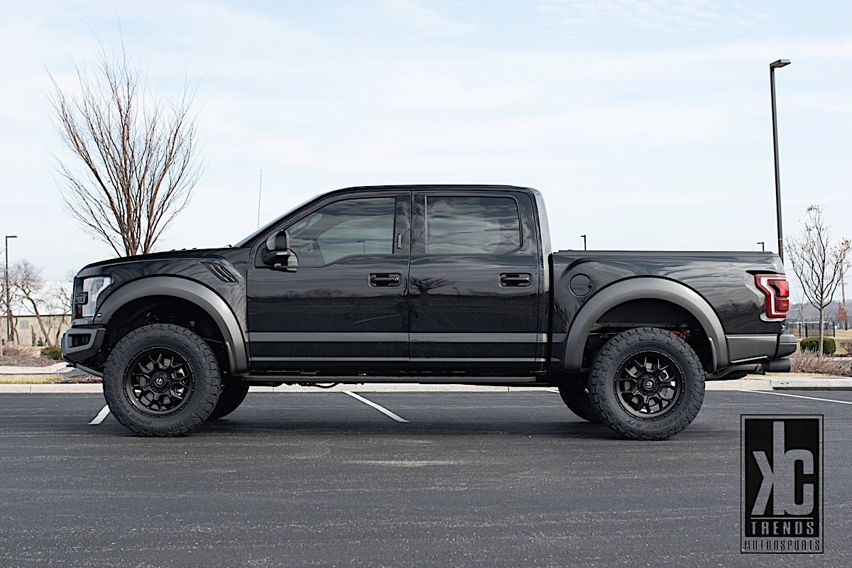 Ford Raptor with Fuel 1-Piece Wheels Tech - D670